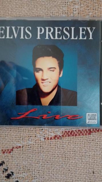 Elvis cd, live.  beschikbaar voor biedingen