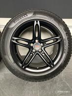 18” Porsche Macan sport velgen + winterbanden 5x112 breedset, 18 inch, Gebruikt, Banden en Velgen, 235 mm