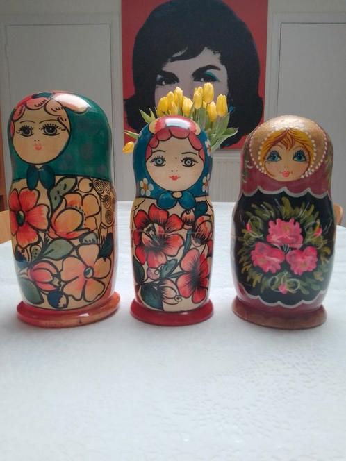 Matroesjka's,Matryoshka's, Baboesjka's, Antiquités & Art, Art | Autres Art, Enlèvement ou Envoi