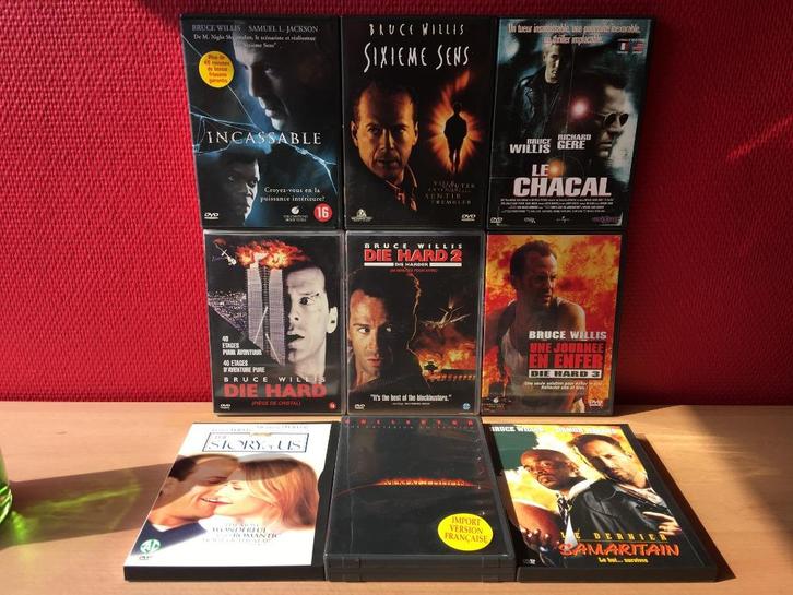 Bruce Willis Lot De 9 Films (Die Hard, Armageddon,...), Cd's en Dvd's, Dvd's | Actie, Zo goed als nieuw, Actie, Boxset, Vanaf 12 jaar