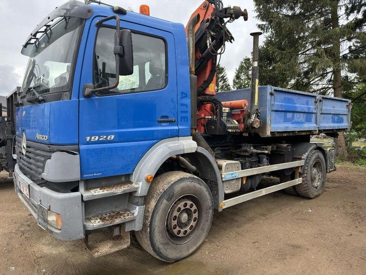 Mercedes Atego 2006 containersysteem, Auto's, Vrachtwagens, Bedrijf, Cruise Control, Mercedes-Benz, Diesel, Euro 3, Handgeschakeld