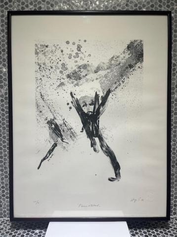 Serge Vandercam - lithographie rare