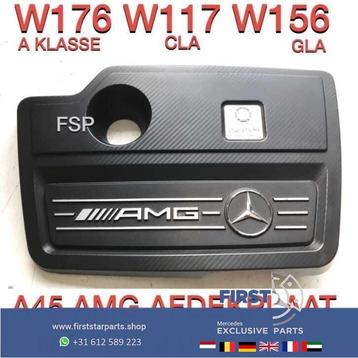 45 AMG motorafdekplaat Mercedes W176 A Klasse W117 CLA W156 beschikbaar voor biedingen