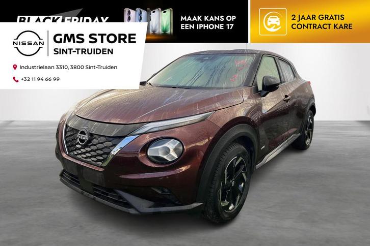 Nissan Juke 1.6 Hybrid 145 N-Connecta uitvoering, Auto's, Nissan, Bedrijf, Te koop, Juke, Airconditioning, Alarm, Bluetooth, Centrale vergrendeling