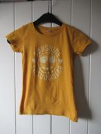 T-shirt Zeeman jaune, taille 140, Fille, Chemise ou À manches longues, Utilisé, Enlèvement ou Envoi