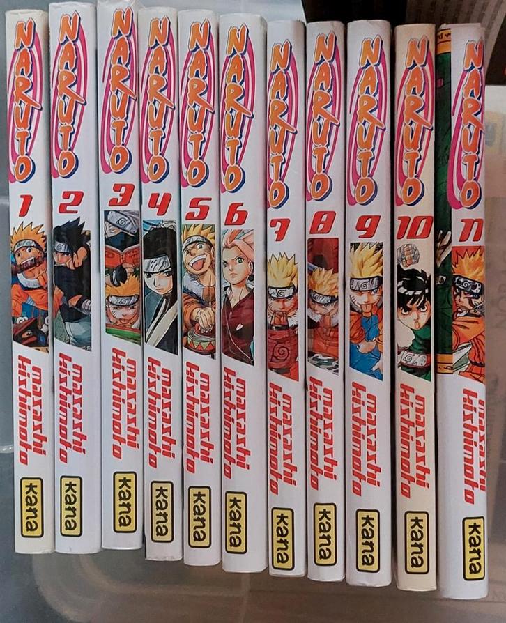 Manga - Naruto (11 tomes) - Version française, Boeken, Strips | Comics, Gelezen, Ophalen