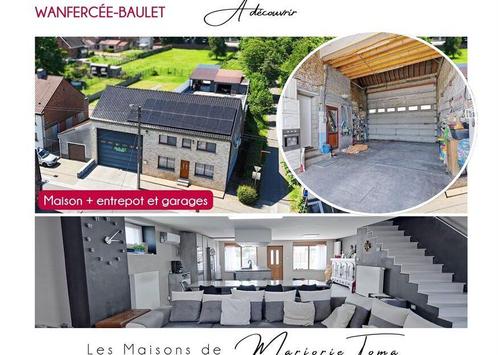 Maison à vendre à Wanfercée-Baulet, 4 chambres, Immo, Huizen en Appartementen te koop, Vrijstaande woning