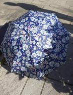 Parapluie bleu avec fleurs *, Enlèvement ou Envoi, Utilisé, Bleu