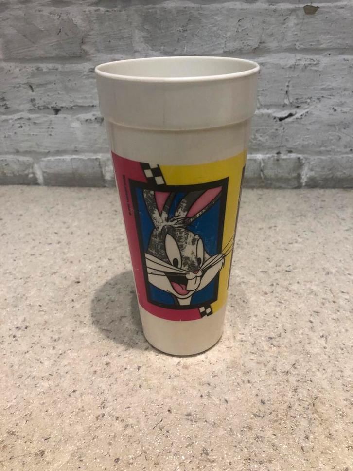 Warner bros drinkbeker 1995, Verzamelen, Efteling, Zo goed als nieuw, Ophalen