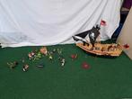Playmobil groot piraten set met piratenschip, Complete set, Ophalen of Verzenden, Zo goed als nieuw