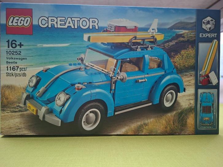 Lego 10252 Creator Volkswagen Beetle, Kinderen en Baby's, Speelgoed | Duplo en Lego, Zo goed als nieuw, Lego, Complete set, Ophalen