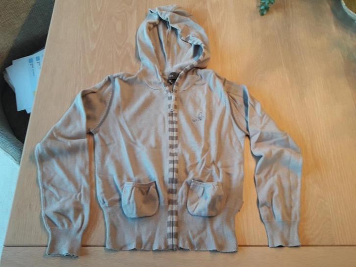 MEXX golfje 134-140 grijs, Kinderen en Baby's, Kinderkleding | Maat 134, Gebruikt, Meisje, Trui of Vest, Ophalen of Verzenden