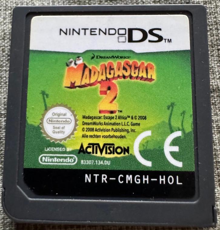 Madagascar 2 [DS], Games en Spelcomputers, Games | Nintendo DS, Gebruikt, Avontuur en Actie, 1 speler, Vanaf 3 jaar, Ophalen of Verzenden