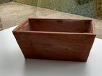 Houten bloembakje  23,5cm x13cm, Tuin en Terras, Ophalen, Zo goed als nieuw