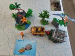 Playmobil safari/dinosuarus, Collections, Jouets miniatures, Enlèvement, Utilisé