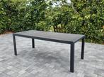Strak modern Aluminium tuintafel, Ophalen, Zo goed als nieuw, Rechthoekig, Aluminium