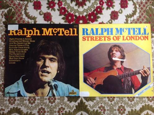 Vinyle LP Ralph Mc Tell les deux LP pour 5 €., CD & DVD, CD | Pop, Utilisé, Enlèvement ou Envoi