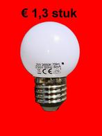 LAMPES LED À BOULE BLANCHE/TRANSPARANT 2-3 W €1,3-1,6 /pc., Comme neuf, Synthétique, Enlèvement, Alimentation secteur
