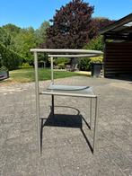 💙 💙💙 Sculpturale vintage design stoelen, Ophalen, Gebruikt, Wit, Metaal