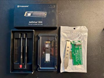 Transcend JetDrive850 Nvme SSD van 1 TB voor Mac beschikbaar voor biedingen
