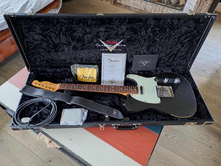 FENDER TELECASTER 64 CS LDT, Muziek en Instrumenten, Snaarinstrumenten | Gitaren | Elektrisch, Zo goed als nieuw, Solid body, Fender