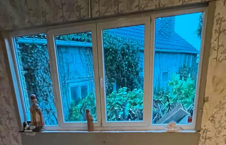 Fenetre avec double ouvrant, Doe-het-zelf en Bouw, Glas en Ramen, Zo goed als nieuw, Gevelraam of Ruit, 120 tot 160 cm, 160 cm of meer