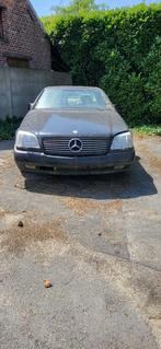Mercedes S500 coupe w140, Auto's, Mercedes-Benz, Automaat, Achterwielaandrijving, Beige, Zwart
