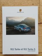 BROCHURE PORSCHE 911 TURBO EN TURBO S 2012 118 PAGINA'S IN H, Boeken, Auto's | Folders en Tijdschriften, Ophalen, Zo goed als nieuw
