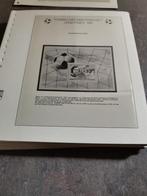 Lindner bladen van voetbal thema zegels - 9 cm dik pak, Ophalen of Verzenden, Verzamelalbum