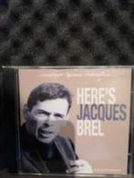 Jacques Brel (2 cd), Cd's en Dvd's, Cd's | Franstalig, Ophalen of Verzenden, Zo goed als nieuw