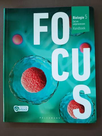Focus Biologie 5 – Cel en celprocessen (ISBN: 978-90-289-922 beschikbaar voor biedingen