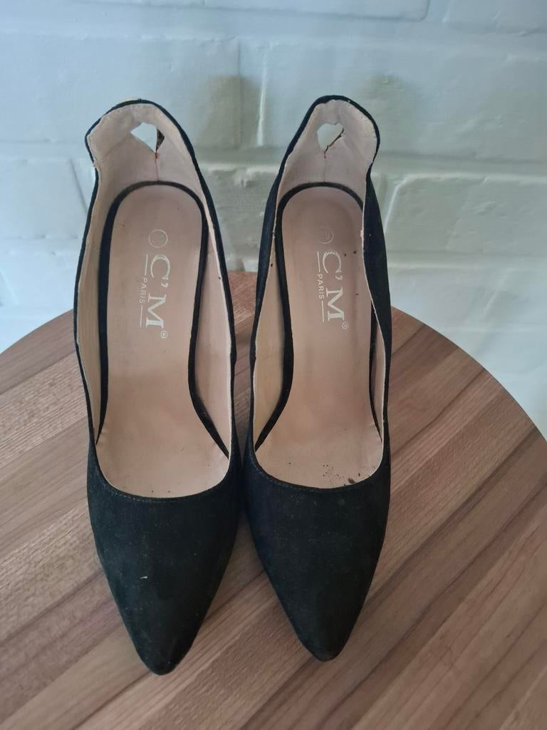 Escarpins en jean noirs taille 39, Vêtements | Femmes, Chaussures, Comme neuf, Escarpins, Enlèvement