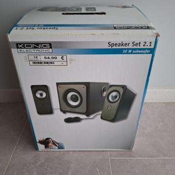 Speakersset van König  beschikbaar voor biedingen