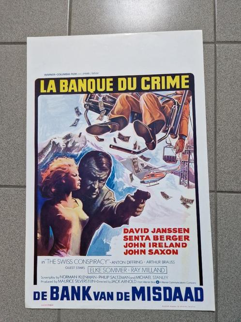 filmaffiche The Swiss Conspiracy Senta Berger filmposter, Collections, Posters & Affiches, Comme neuf, Cinéma et TV, A1 jusqu'à A3