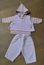 F46. Ensemble lilas Prémaman pour fille de 3 mois T 50, Kinderen en Baby's, Babykleding | Maat 50, Meisje, Premaman, Ophalen of Verzenden