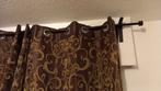 Rideaux, Maison & Meubles, Enlèvement, Utilisé, Brun