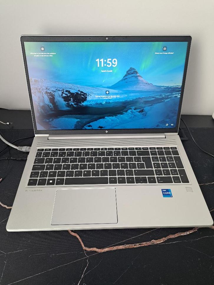 Hp EliteBook 650 G10 avec écran tactile, Informatique & Logiciels, Ordinateurs portables Windows, Comme neuf, 15 pouces, SSD, 4 Ghz ou plus