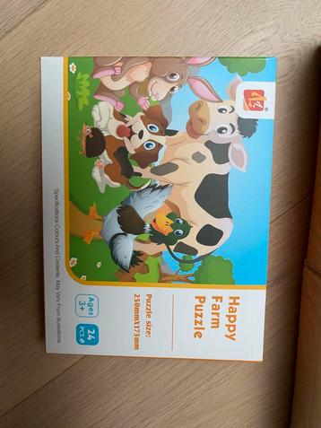 Boerderijdieren-puzzel  beschikbaar voor biedingen