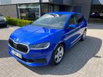 skoda fabia 1.0i airco cruise appel-car-play euro 6 d, Voorwielaandrijving, Stof, Blauw, Bedrijf