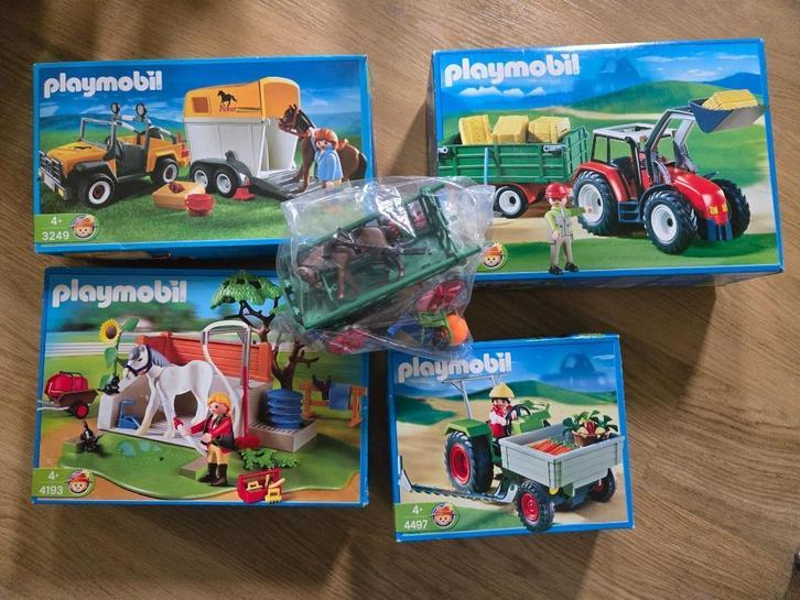 Playmobil LOT 3246 + 4193 +3249 + 4497+4496, Kinderen en Baby's, Speelgoed | Playmobil, Gebruikt, Complete set, Ophalen
