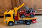 Vrachtwagen met aanhanger + Jeep, Kinderen en Baby's, Speelgoed |Speelgoedvoertuigen, Gebruikt