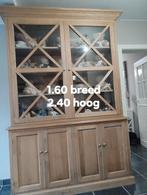 Bruine eiken kast, Ophalen, Zo goed als nieuw