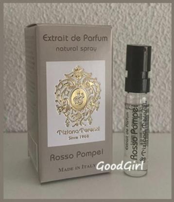 TizianaTerenzi Rosso Pompei niche parfum staaltje sample beschikbaar voor biedingen