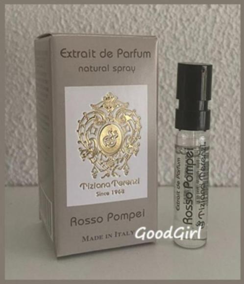 TizianaTerenzi Rosso Pompei niche parfum staaltje sample, Handtassen en Accessoires, Uiterlijk | Parfum, Nieuw, Verzenden