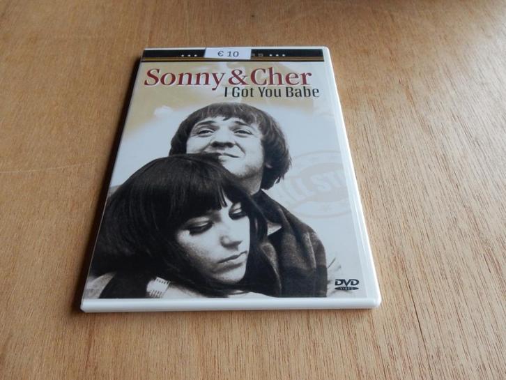 nr.1389 - Dvd: sonny & cher - I got you babe, Cd's en Dvd's, Dvd's | Muziek en Concerten, Zo goed als nieuw, Muziek en Concerten