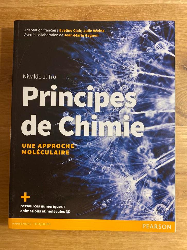 Principes de chimie - syllabus, Livres, Science, Neuf, Autres sciences
