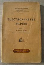 Snelle elektroanalyse. Dhr. Arnold, Gelezen, Elektrotechniek, Ophalen of Verzenden, LASSIEUR Arnold