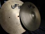 UFIP 14"  Hi-Hat  (flats ,Traditionel), Muziek en Instrumenten, Drumstellen en Slagwerk, Ophalen of Verzenden, Zo goed als nieuw