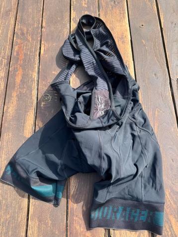 Bioracer Icon Bibshorts Black Dark Green maat L beschikbaar voor biedingen