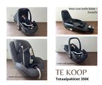 Maxi cosi isofix base 2way fix + pebbles plus + pearl pro, Ophalen, Isofix